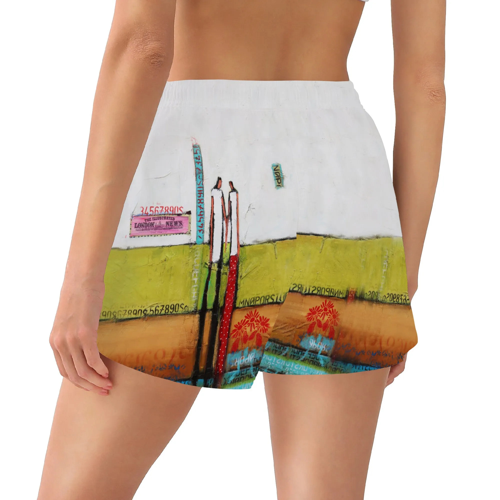 Forget me not Casual Shorts