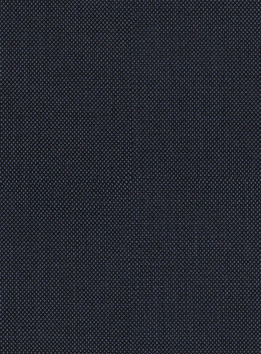 Hardy Minnis Blue Birdseye Wool Pants