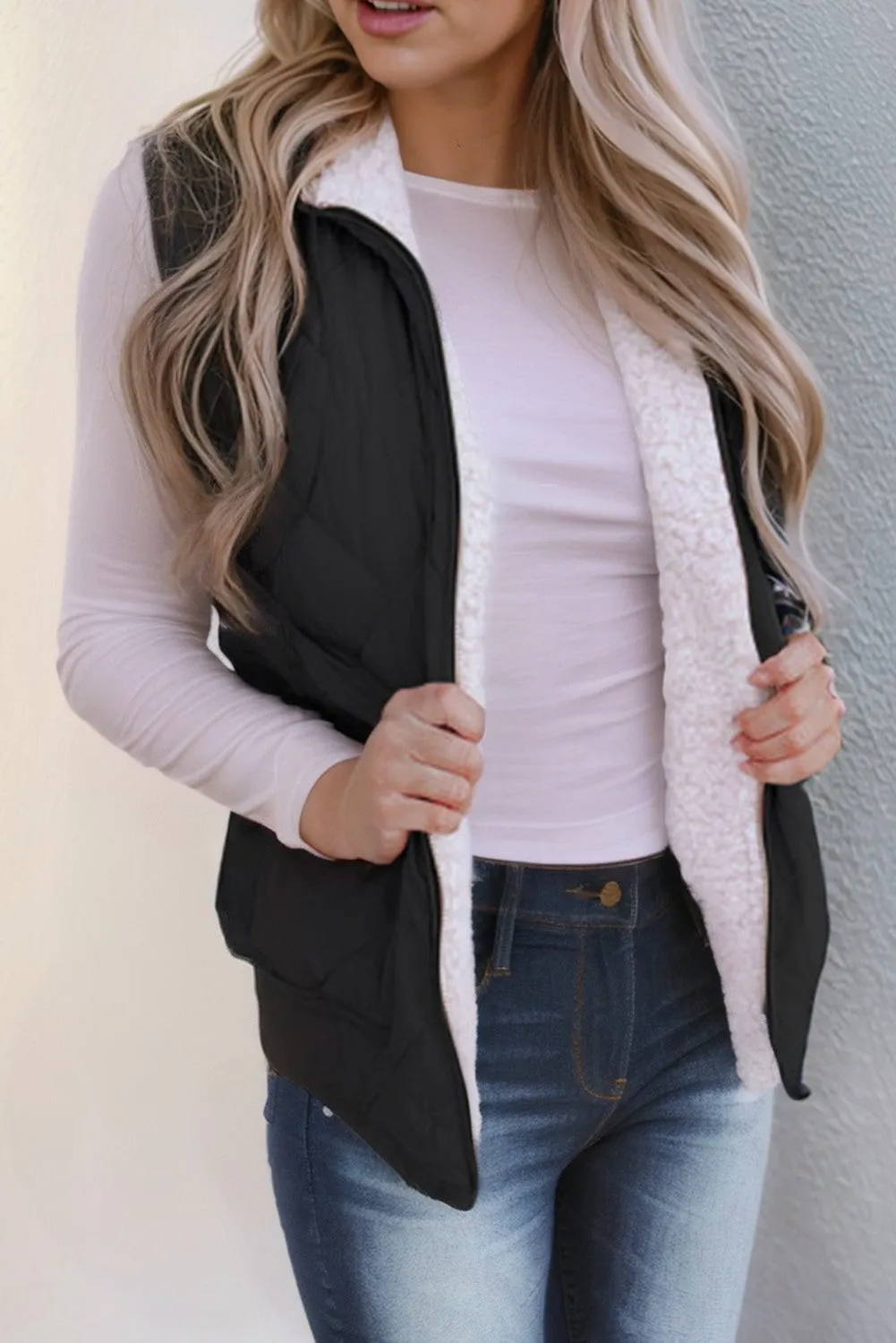 Harrison Fleece Lined Quilted Vest
