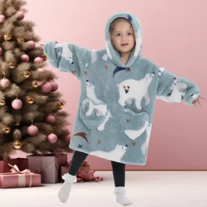 Kids Blanket Hoodie (1-12 Years Old)