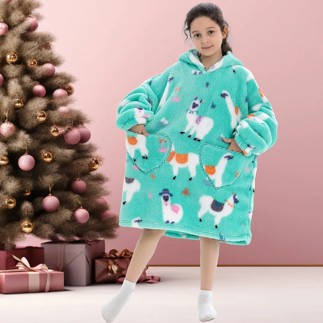 Kids Blanket Hoodie (1-12 Years Old)