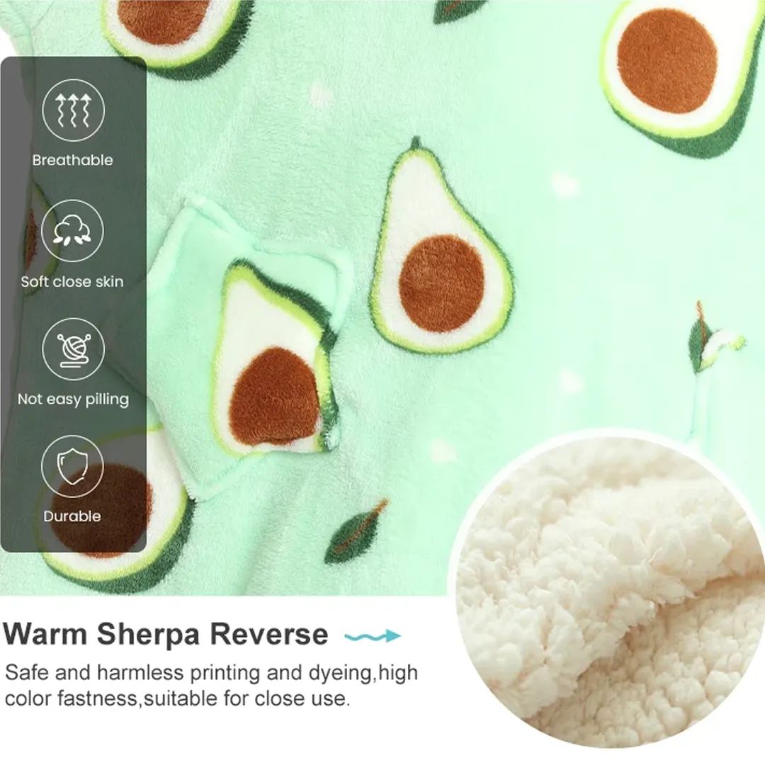 Kids Blanket Hoodie (1-12 Years Old)