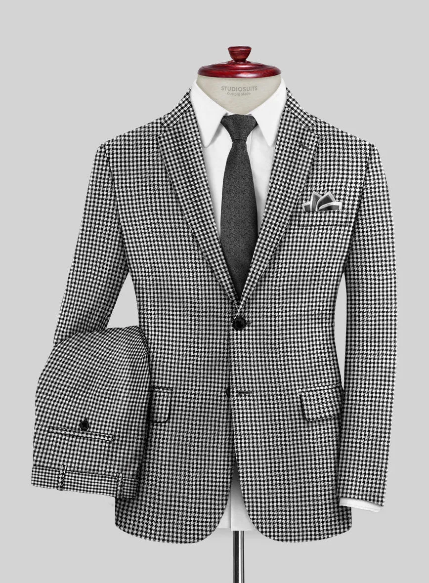 Shepherd's Plaid Wool Suit