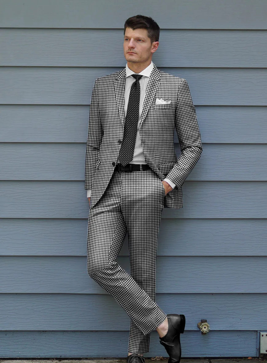 Shepherd's Plaid Wool Suit