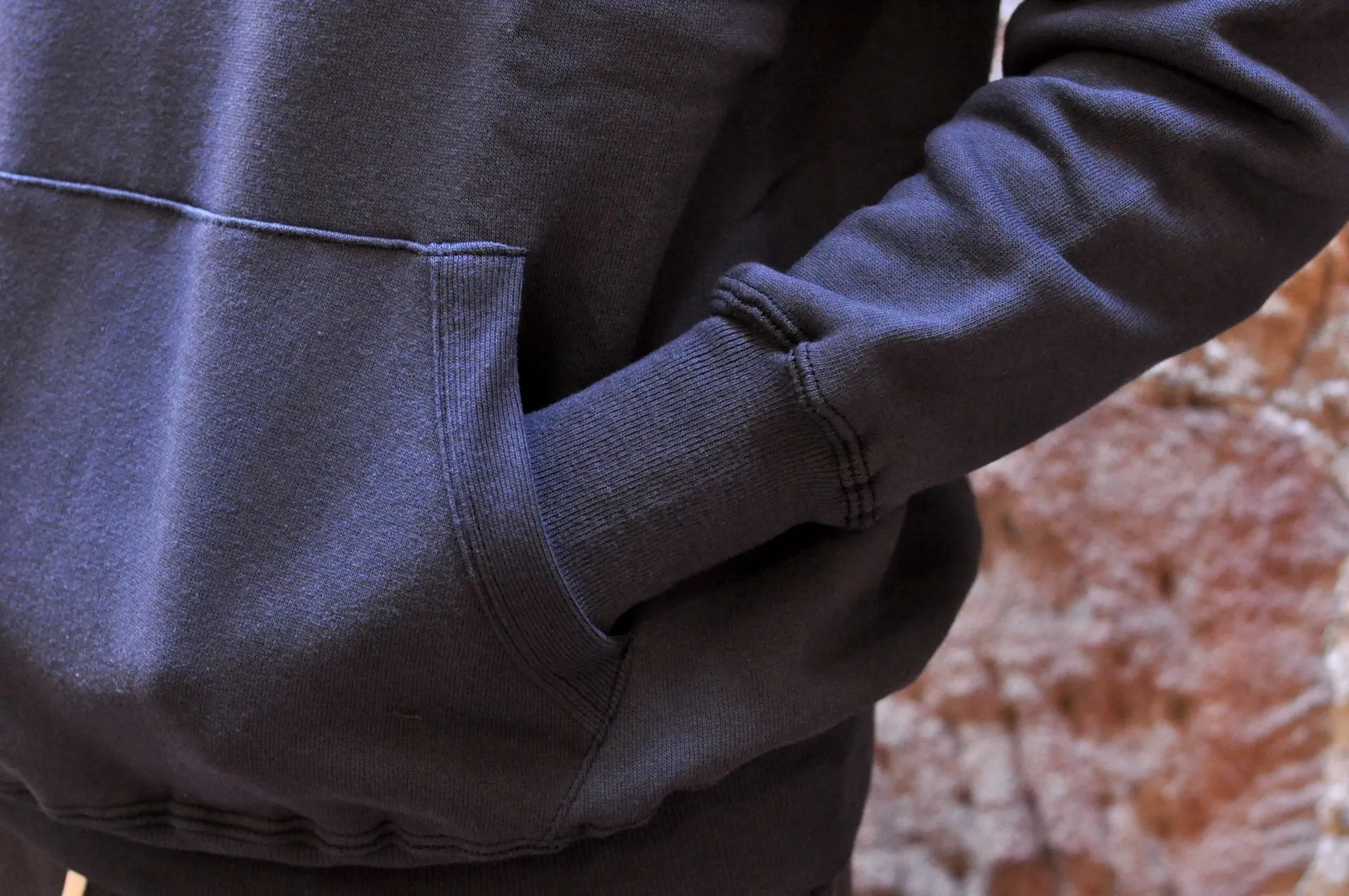 Warehouse Lot.450 10oz Loopwheeled Pull Over (Black)